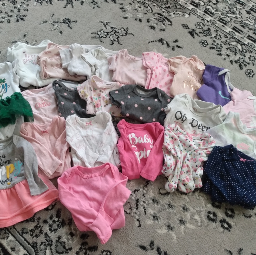 COPY - Newborn girls onesies